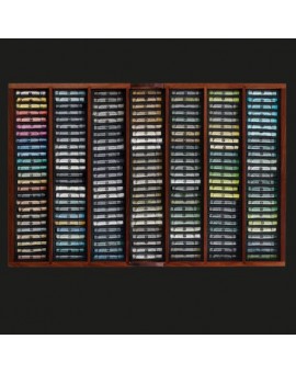 Coffret Bois 525 Pastels à l'Ecu - SENNELIER