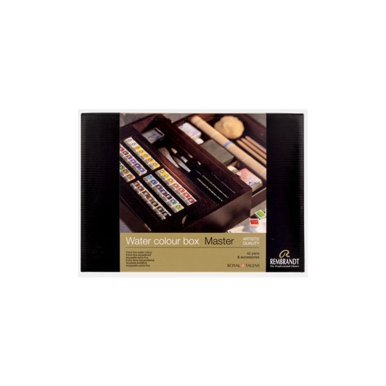 Coffret Couleurs aquarelle extra-fine Master - REMBRANDT