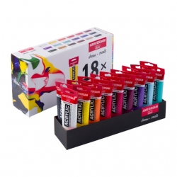 Peinture Acrylique Amsterdam Standard set 18 x 120 ml