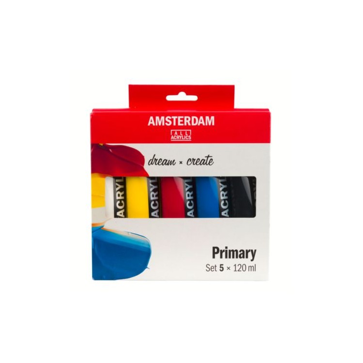 Acrylique Amsterdam Standard Set primaire 5 x 120 ml