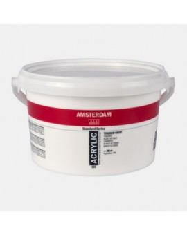 Peinture Acrylique Amsterdam Standard 2,5L blanc de titane