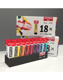 Peinture Acrylique Amsterdam Standard set 18 x 120 ml