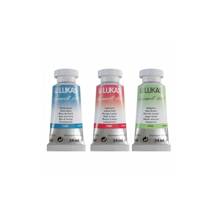 Aquarelle Fine 1862 tube de 24ml - Lukas Aquarelle 1862 tube de 24ml - Lukas