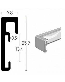 Cadre Aluminium Alpha (True Color) - NIELSEN