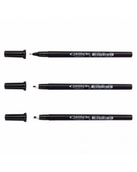 Set de 3 Feutres Pigma Micron Calligrapher - SAKURA