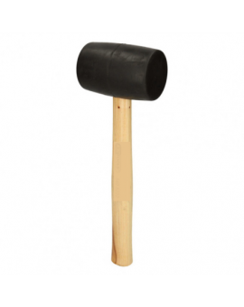 Maillet caoutchouc noir 65 x 115 mm