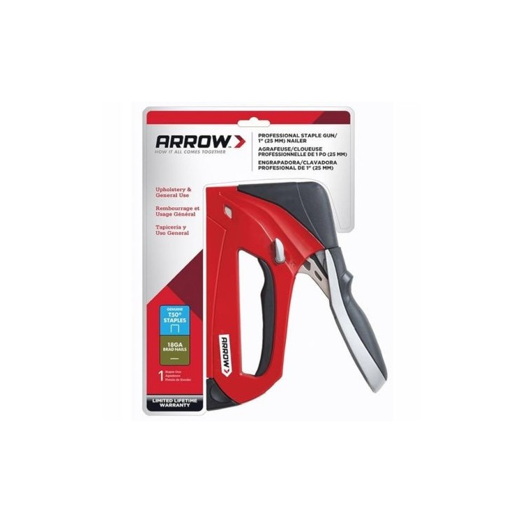 Arrow - Agrafeuse Cloueuse T50RED/T50PBN Arrow - Agrafeuse Cloueuse T50RED/T50PBN