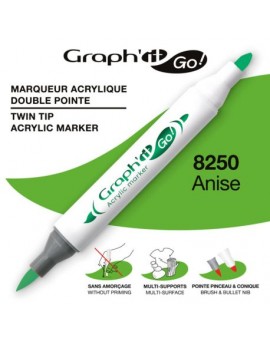 GRAPHIT GO - Marqueur Acrylique double pointe Graphit Go - Markeur Acrylique double pointe