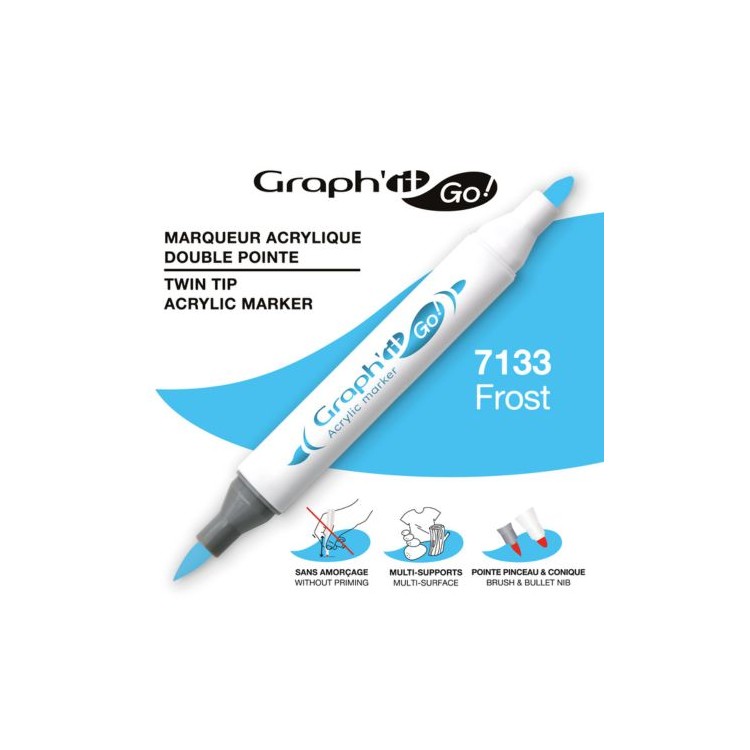 GRAPHIT GO - Marqueur Acrylique double pointe Graphit Go - Markeur Acrylique double pointe