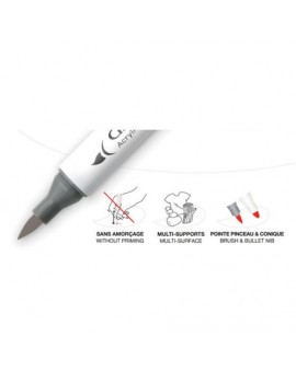 Graphit Go - Markeur Acrylique double pointe