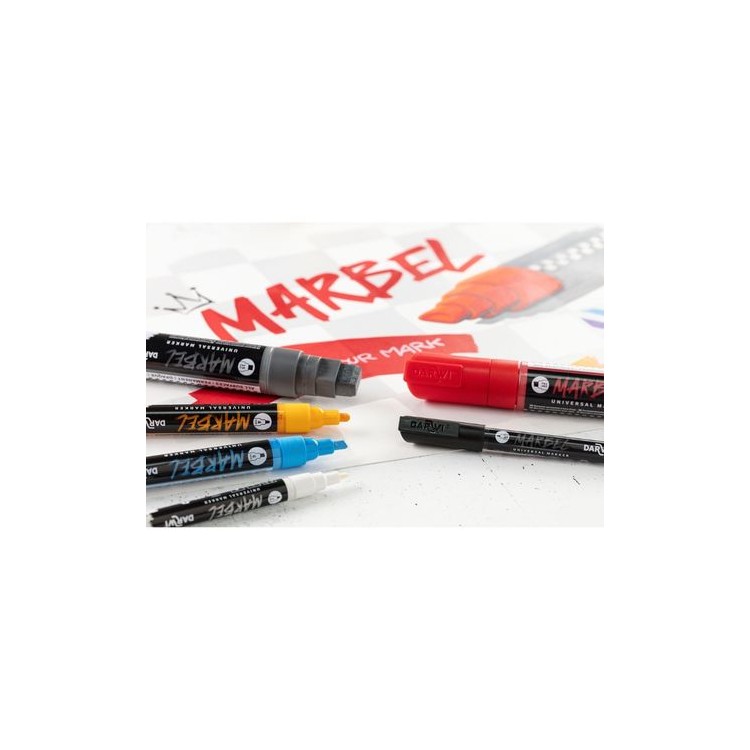 MARBEL - Marqueur à base d'eau multi-surfaces 0.7mm Marbel - Marqueur à base d'eau multi-surfaces 0.7mm