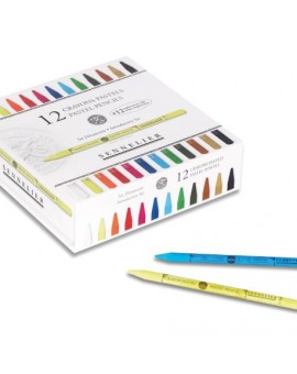 Coffret carton crayons pastel extra-fins - Sennelier