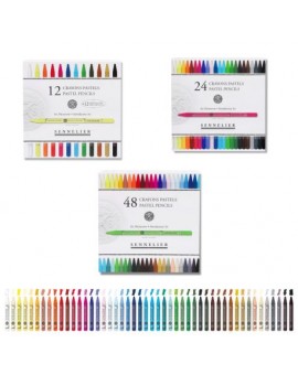 Coffret carton crayons pastel extra-fins - Sennelier