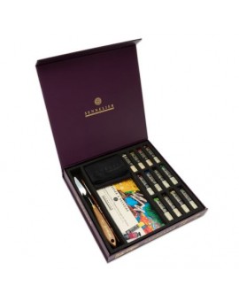 Coffret magnétique 12 mini Oil Stick Sennelier