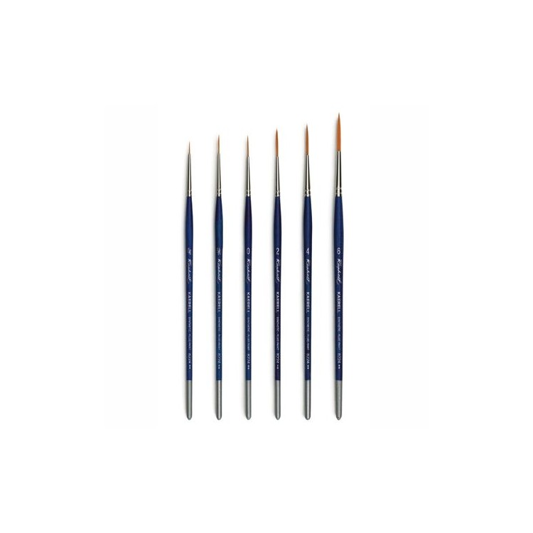 Pinceau traceur, fibre synthétique, manche court, série 8224 Kaërel - RAPHAEL