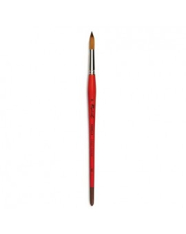 Brosse ronde, fibre synthétique, polyamide, série 869 Kaërell S - RAPHAEL