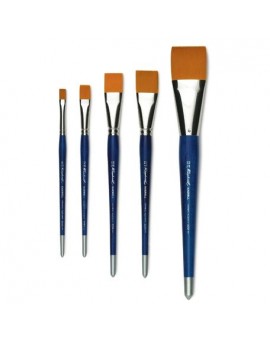 Brosse plate, fibre synthétique, manche court, série 8254 - Kaërell - RAPHAEL