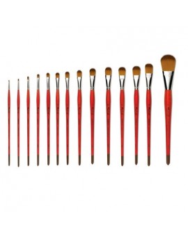 Brosse usée-bombée, fibre synthétique, série 8792 Kaërell S - RAPHAEL