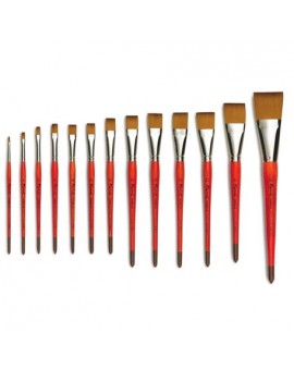 Brosse plate, polyamide, manche court, série 8796 Kaërell S - RAPHAEL