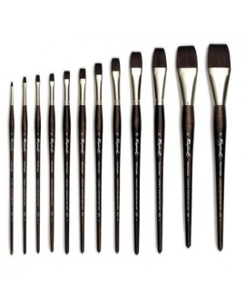 Brosse plate, fibre synthétique, série 870 Textura - RAPHAEL