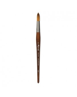 Brosse ronde, fibre synthétique, imitation martre, manche long, série 8900 Précision - RAPHAEL