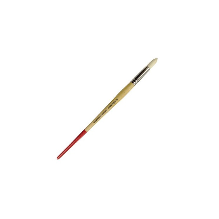 Brosse plate, soies cambrées, série 7110PL - LEONARD