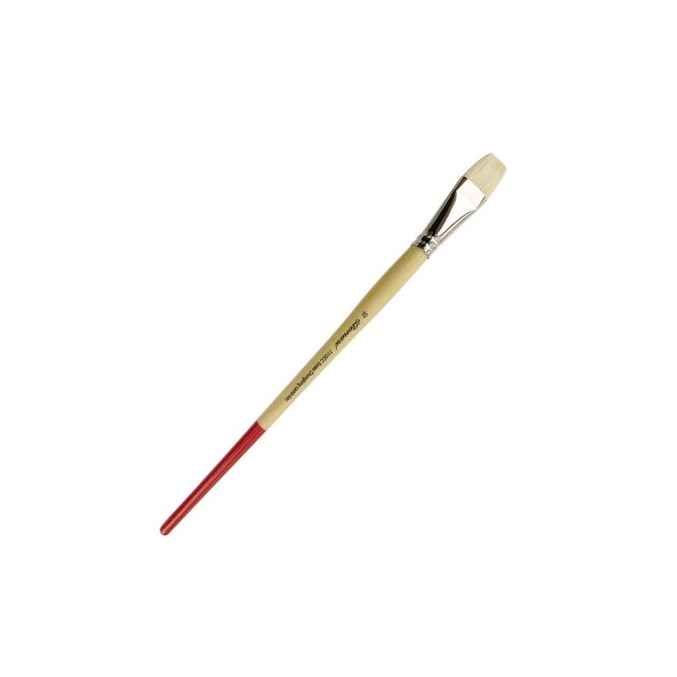 Brosse plate, soies cambrées, série 7110CC - LEONARD