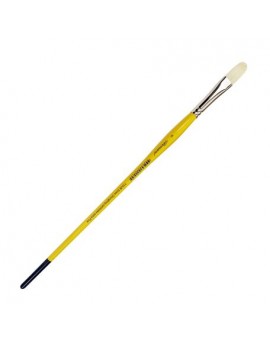 Brosse plate usée-bombée, soies chungking Cambrées, série 710UB - LEONARD