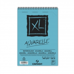 Album XL® Aquarelle spiralé petit côté 300g