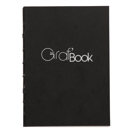 Carnet Graf'Book 360° 100g dos brute cousu 200p