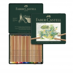 Boite Metal Crayons Pastel Pitt Faber Castell