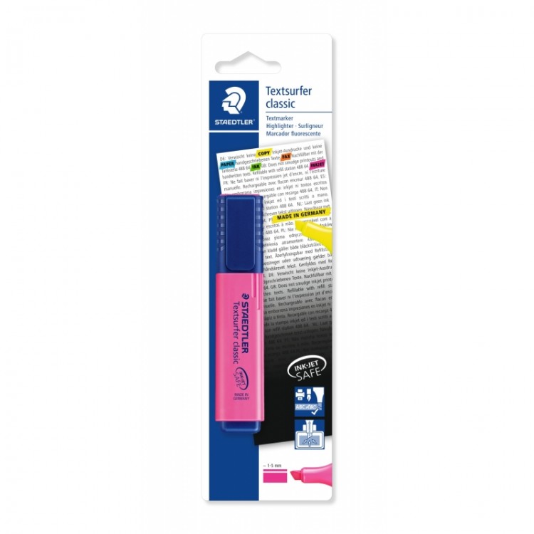 Textsurfer® classic 364 - Blister 1 surligneur pointe biseau 1 à 5 mm
