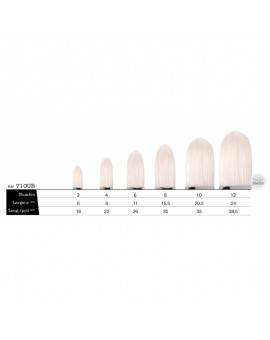 Brosse plate usée-bombée, soies chungking Cambrées, série 710UB - LEONARD