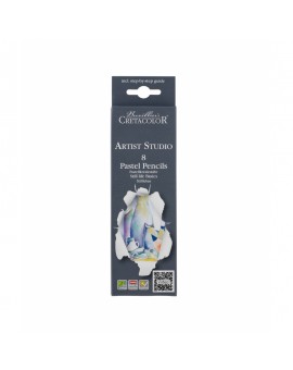 Etui 8 Crayon Pastel Artist Studio Line