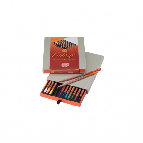 Boite de crayons de couleurs Design Bruynzeel