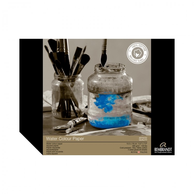 Bloc Aquarelle coton Rembrandt