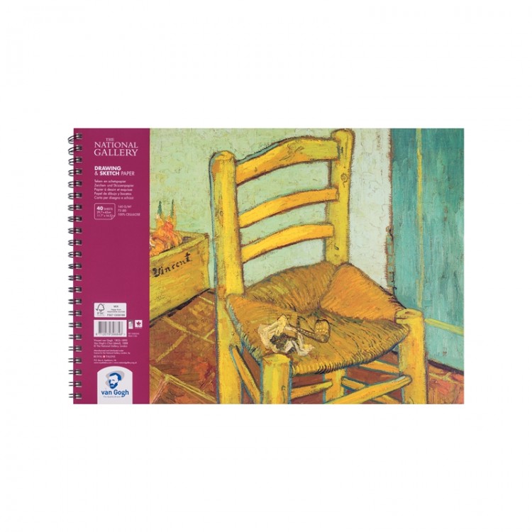 Papier Esquisse Van Gogh The National Gallery 40 feuilles, 160g