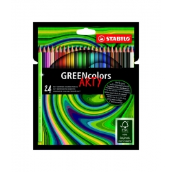 Boite de crayons de couleurs Green Colors Stabilo