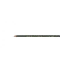 Crayon graphite aquarellable Technalo Caran d\'Ache Vert FSC