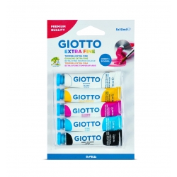 Tubes Couleurs Primaires 5 x 10ml Giotto