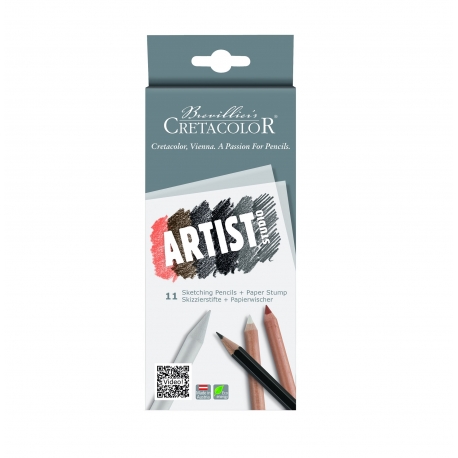 Etui carton Crayon Artist Studio Line 11 Couleurs