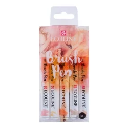 Marqueur Ecoline Set 5 Beige Rose