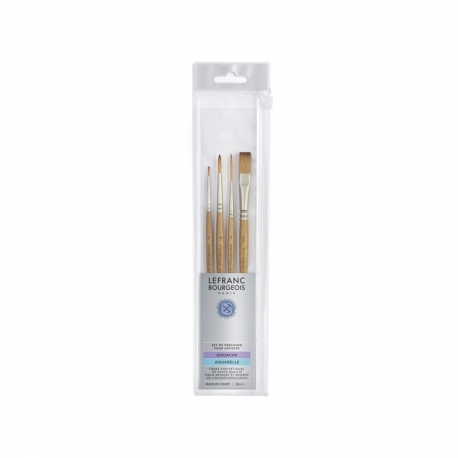 Linel gouache extra-fine pinceaux multi-usage set