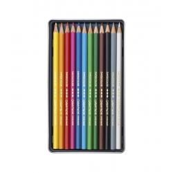 Crayons Swisscolor Caran d\'Ache Boîte métal