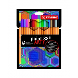 Feutre pointe fine STABILO point 88 ARTY