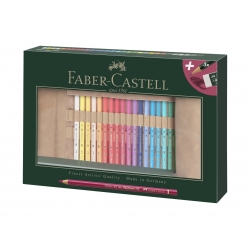 Trousse de 30 Crayons Polychromos + 3 Castell 9000 + Gomme