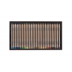 Coffret Bois de 82 Crayons de Couleurs Luminance + 2 Full Blender