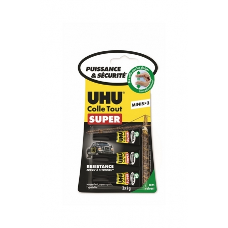 UHU - Strong&Safe Minis 3 x 1 g
