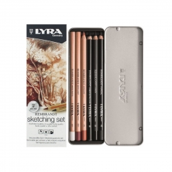 LYRA - Set Sketching de 6 Crayons Beaux Arts