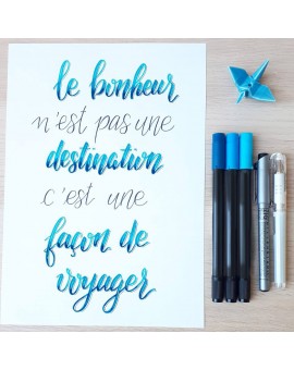 Forfait 10 cours - Brush Lettering